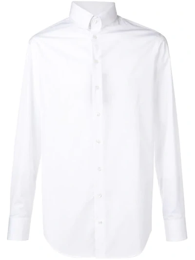 Giorgio Armani Slim Fit Shirt In White