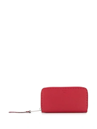 Fendi Zip-around Wallet - 红色 In Red