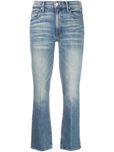 Mother Scared Bootcut Jeans - 蓝色 In Blue