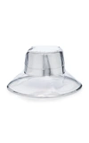 ERIC JAVITS GO-GO PATENT LEATHER AND PVC BUCKET HAT,690940