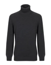 DRUMOHR DRUMOHR MAN TURTLENECK STEEL GREY SIZE 36 MERINO WOOL,39848213NK 6