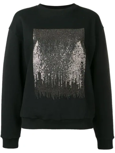 Givenchy Sequin Patch Sweater - 黑色 In Black