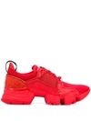 GIVENCHY GIVENCHY JAW SNEAKERS - RED