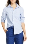 ALEX MILL SHRUNKEN FINE STRIPE SHIRT,WS062071