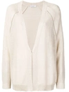 BRUNELLO CUCINELLI BRUNELLO CUCINELLI SEQUIN DETAILS CARDIGAN - 大地色