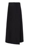 THE ROW Saio Wool And Silk-Blend Maxi Skirt,4787W1279