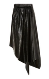 PROENZA SCHOULER Asymmetric Leather Skirt,R1945002-LR174