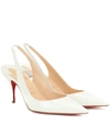 CHRISTIAN LOUBOUTIN Clare 80皮革露跟高跟鞋,P00387348