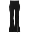 STELLA MCCARTNEY PONTE HIGH-RISE CROPPED FLARE PANTS,P00379932