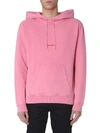 SAINT LAURENT HOODED SWEATSHIRT,10839525