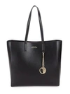 VERSACE Logo Leather Tote
