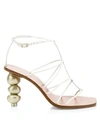 CULT GAIA Pietra Leather Ankle-Strap Sandals
