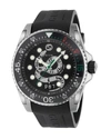 GUCCI MEN'S 45MM DIVE KING SNAKE STAINLESS STEEL WATCH WITH RUBBER STRAP,PROD220080046