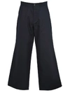 BALENCIAGA WIDE-LEG TRACK PANTS,10839598