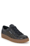 Mephisto Rainbow Sneaker In Black Leather