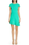 ALICE AND OLIVIA FABLE ASYMMETRICAL RUFFLE DRESS,CC902202512