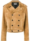 SAINT LAURENT classic box-fit leather jacket