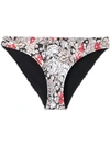 GANNI FLORAL BIKINI BOTTOMS