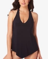 MAGICSUIT SOLID TAYLOR DD-CUP TANKINI TOP WOMEN'S SWIMSUIT