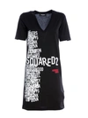 DSQUARED2 DSQUARED T-SHIRT DRESS,10839901