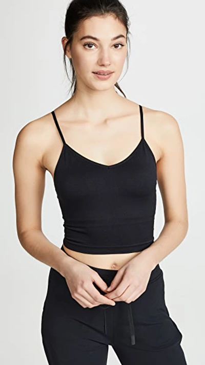 Splits59 Loren Seamless Stretch-woven Cami Top In Black