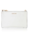 MICHAEL MICHAEL KORS DOUBLE-ZIP CLUTCH,10840022