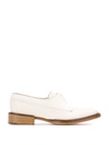 SARAH CHOFAKIAN LEATHER LOAFERS