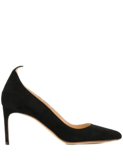 Francesco Russo Pointed Pumps In Black