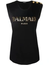 Balmain Black Logo T-shirt