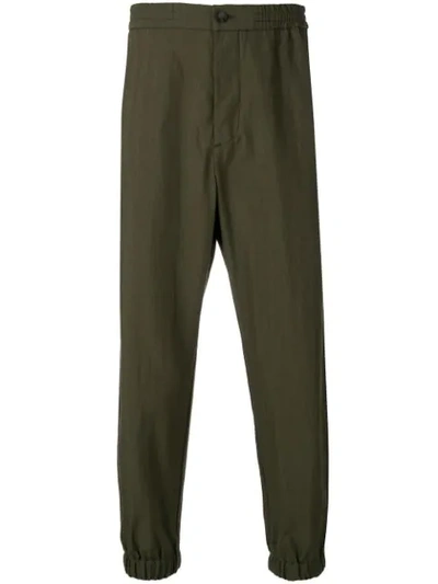 Etro Elasticated Waist Trousers - 绿色 In Green