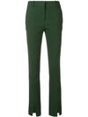 VICTORIA VICTORIA BECKHAM TAILORED FRONT SLIT TROUSERS