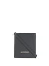 JACQUEMUS JACQUEMUS LOGO PLAQUE SMALL SHOULDER BAG - BLACK