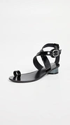 JEFFREY CAMPBELL HARLOWE STRAPPY SANDALS