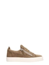 GIUSEPPE ZANOTTI BEIGE SUEDE trainers,10840281