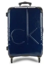 CALVIN KLEIN Logo 23-Inch Spinner Suitcase