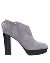 Hogan Ankle Boots In Grey