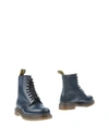 Dr. Martens 1460 8-eye Boots In Navy - Navy In Dark Blue