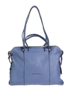 Piquadro Shoulder Bag In Slate Blue