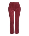 True Royal Casual Pants In Red