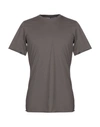 Thom Krom Mens T-shirt Mud In Lead