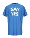 Dsquared2 T-shirts In Blue