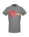 Dsquared2 T-shirts In Grey