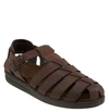 Mephisto 'sam' Sandal In Dark Brown