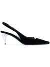 TOM FORD TF LOGO SLINGBACK PUMPS