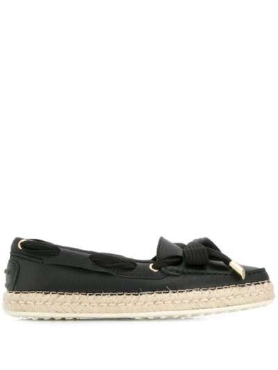 Tod's Espadrille Loafers - 黑色 In Black