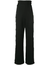 DIESEL RED TAG BUTTONED WIDE LEG TRACK PANTS
