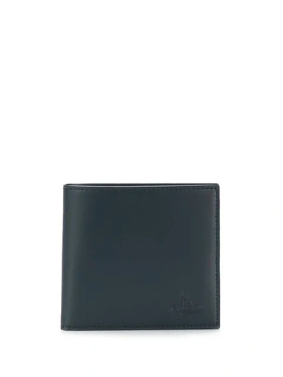 Vivienne Westwood Orb Bi-fold Wallet - 蓝色 In K401 Navy