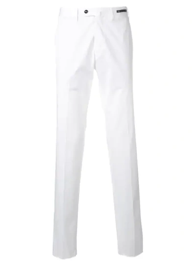 Pt01 Classic Chinos In White