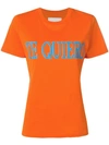 ALBERTA FERRETTI ALBERTA FERRETTI TE QUIERO T-SHIRT - 橘色