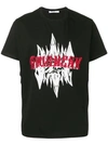 GIVENCHY GIVENCHY GIVENCHY SNAKE EMBROIDERED T-SHIRT - 黑色